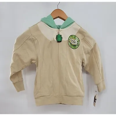 Buy Boys' Kids Star Wars: The Mandalorian Grogu Cosplay Sweatshirt Jacket Size XS • 14.48£