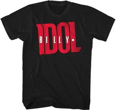 Buy Billy Idol Logo Men's T Shirt Punk Rock Music Concert Band Merch • 41.76£