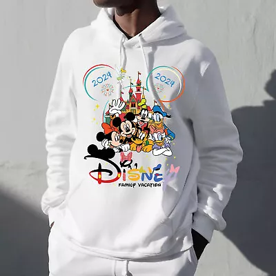 Buy Disneyland Paris Florida 2023 2024 Kids Mens Hoodie Mickey Minnie Vacation Xmas • 15.50£
