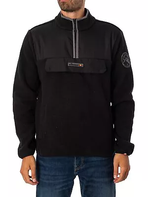 Buy Ellesse Men's Zinco Pullover Jacket, Black • 29.95£