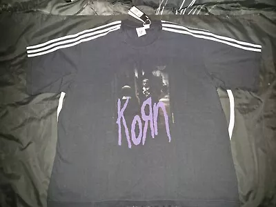 Buy Korn X Adidas Carbon T Shirt • 125£