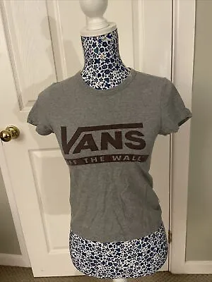 Buy Ladies Vans T Shirt Size Xsmall • 0.99£