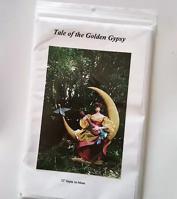 Buy Cloth Art Doll Pattern Tale Of The Golden Gypsy On Moon 32  By REBEKAH HOLLOWAY • 13.22£