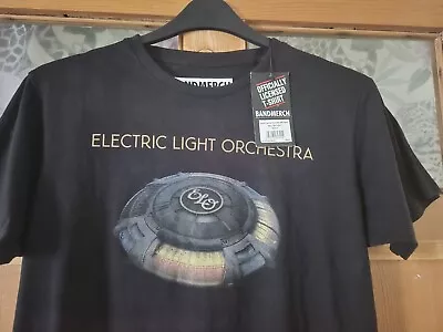 Buy Electric Light Orchestra Mr Blue Sky M T-Shirt NEW OFFICIAL Black ELO Cotton Uk • 19.99£