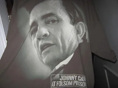 Buy Johnny Cash Folsom All Over Print T Shirt • 39.50£