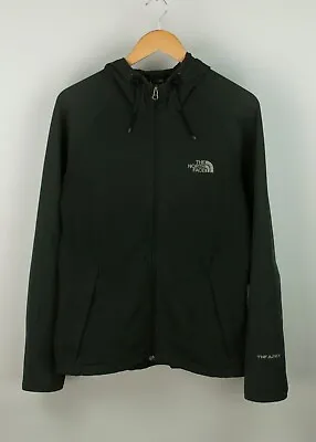 Buy The North Face Apex Full Zip Hooded Hoodie Jacket Softshell Black Size M • 28.35£