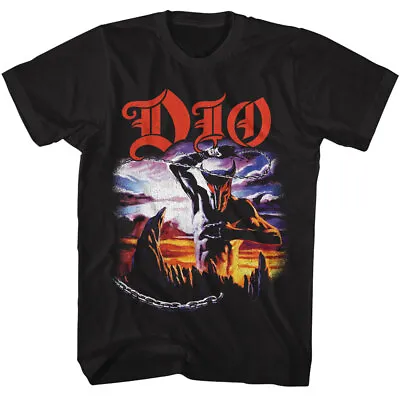 Buy Dio Holy Diver Mascot Whipping Chain Men's T Shirt Rock Band Music Merch • 52.73£