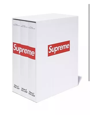 Buy SUPREME 30 YEARS: T-SHIRTS 1994-2024 BOOK (3-VOLUMES) SS24. In Hand • 280£