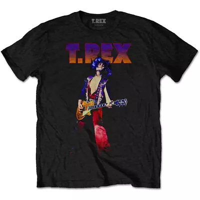 Buy T-Rex Marc Bolan Guitar Pose Rock Official Tee T-Shirt Mens Unisex • 15.99£