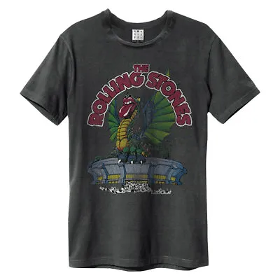 Buy Rolling Stones Us 1972 Amplified  Vintage Charcoal T Shirt • 20.99£