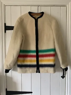 Buy Rare Genuine Vintage Hudson Bay Blanket Jacket, Small • 185£