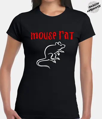 Buy Mouse Rat Ladies T Shirt Cool Parks Andy Design Band And Recreation Ron Funny • 10.99£