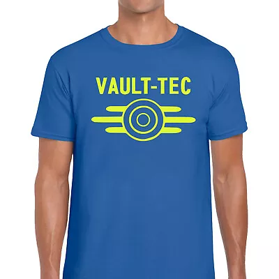 Buy Vault-Tec Tshirt Retro Cool Gamer Comic Arcade Fallout Gaming Unisex Kids Tee • 12.99£