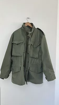 Buy Men’s Alpha Industries M65 Field Jacket Green Size Medium 33”-37” Chest  • 79.99£