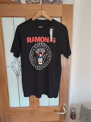 Buy Ramones 1234 T Shirt Size Small BNWT Good Condition • 12£