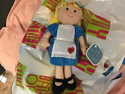 Buy  Alice In Wonderland Rag Doll. A Quality Item From Blackpool Pleasure Beach NEW • 14.99£