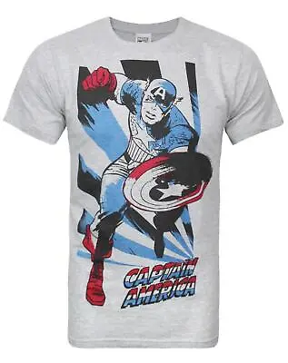 Buy Captain America Men's T-Shirt • 14.99£