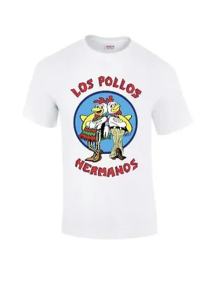 Buy Los Pollos Hermanos T-Shirt  Breaking Bad Heisenberg Walter White XL New Sealed • 9.99£