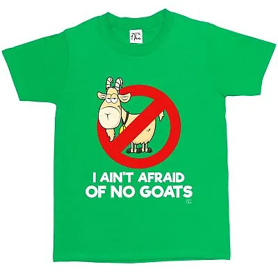 Buy 1Tee Kids Girls I Ain't Afraid Of No Goats T-Shirt • 5.99£