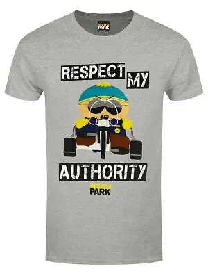 Buy South Park Respect My Authority Mens White T-Shirt-Extra Large (42 - 44 ) • 14.99£