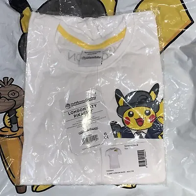 Buy Pokemon Center London City Pikachu T-Shirt Medium BNWT LIMITED EDITION • 40£