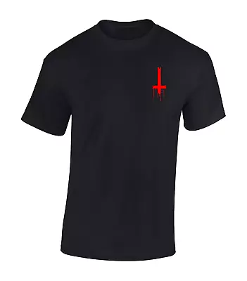 Buy Inverted Cross Lb Mens T Shirt Devil Satan Demon Ouija Board Supernatural Top • 8.99£