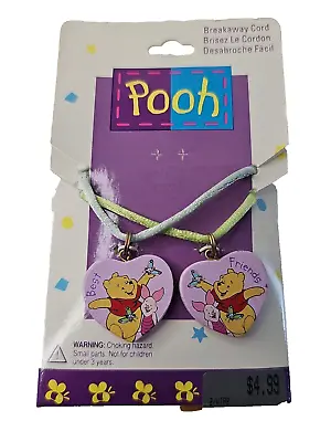 Buy VTG Disney Winnie The Pooh Best Friend Necklace New Breakaway Cord Foster Grant • 21.67£