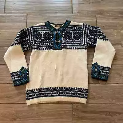 Buy NORDSTRIKK Made In Norway UNISEX Heavy Wool Sweater, Beautiful & Warm / Small • 52.10£