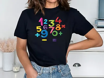 Buy Kids Boys Girls Number World Book Day T-Shirt Number Day Maths Day Numeric Day • 5.59£