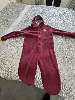 Buy Harry Potter Griffindor Unisex Children’s One Piece Pyjamas Size 7 Years • 3£