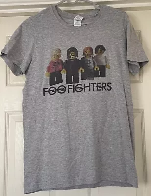 Buy Foo Fighters T Shirt Rock Band Merch Tee Lego Design Size Small Dave Grohl • 14.50£