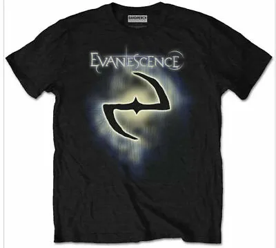 Buy Official Evanescence Logo Mens Black T Shirt Evanescence Classic Tee • 14.50£
