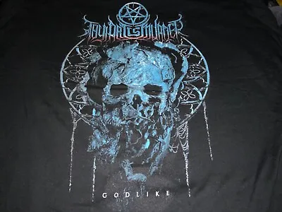 Buy Thy Art Is Murder Godlike Tour Black T-shirt Size 2x Large • 16.99£