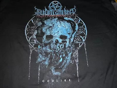Buy Thy Art Is Murder Godlike Tour Black T-shirt Size Large • 19.99£