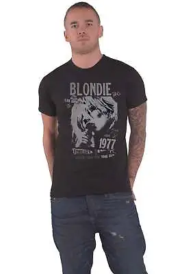 Buy Blondie T Shirt Concert Poster LA 1977 Debbie Harry New Official Unisex Black • 14.95£