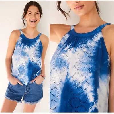 Buy NWT Anthropologie Forever That Girl Tie-Dye Cami Size M D10 • 75.28£