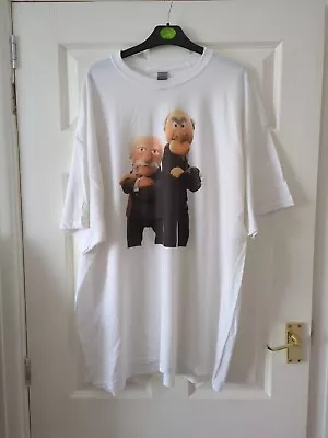 Buy The Muppets Statler Waldorf Grumpy Old Men Top T Shirt Size XXL 52 Inch • 4.99£