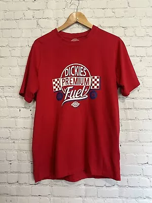 Buy Dickies Men’s T-Shirt Size Small Red Short Sleeve Largo Logo Tee • 12.60£