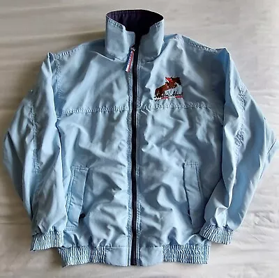 Buy Ladies / Girls Light Blue Bomber Style Equestrian Jacket Size XXS • 10.99£