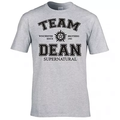 Buy Supernatural  Team Dean  T Shirt New • 12.99£