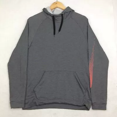 Buy Mens Nike Casual Front Pouch Hoodie - Size M - Grey • 18.99£