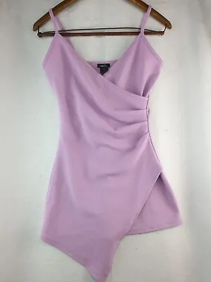 Buy Rue21 Women Tank Top Lavender Size Medium Cinched At The Side • 11.58£