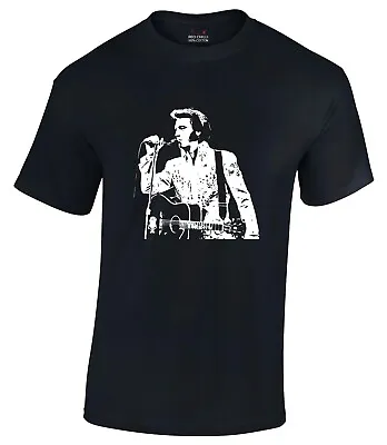 Buy Elvis Presley Inspire T-shirt The King Rock N Roll/50s/60s/70s Music • 7.99£