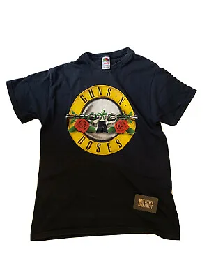 Buy Guns N Roses 2004 Tour T-shirt (M) Medium Black HEAVY Cotton Band Tee Vintage UK • 39.99£