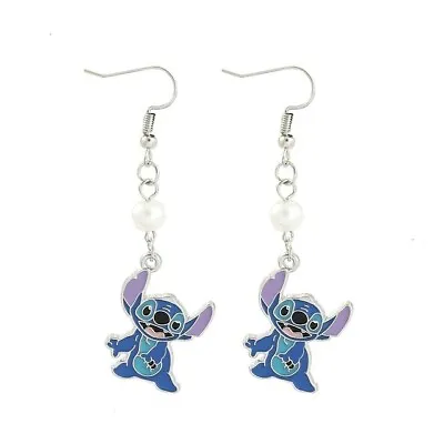 Buy Stitch Earrings Ear Rings Lilo And & Present Jewellery Christmas Gift • 6.49£