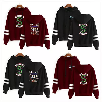 Buy Riverdale South Side Serpents Hoodie Printed Autumn Pullover Coat Sweatershirt • 26.39£