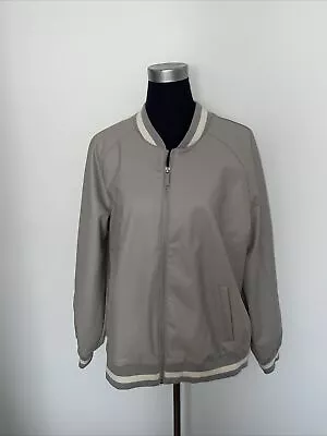 Buy Ruth Langsford Size 22 Textured Faux Croc Bomber Jacket Bnwt Rrp £115 • 22.99£