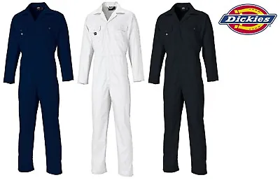 Buy Dickies Work Wear Coverall Overalls Boiler Suit Redhawk Stud Economy Mens WD4819 • 44.95£