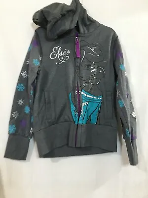 Buy New Disney Store Frozen Elsa Hoodie Jacket Sweatshirt Girl 5/6,7/8 • 15.99£