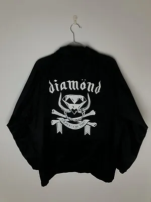 Buy Diamond Supply Co Motörhead Insulated Coach Jacket Size S Black & White Rare Y2k • 29.99£